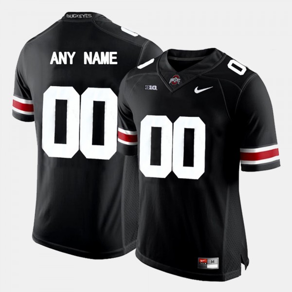 Ohio State Buckeyes Custom Men's #00 Black Limited College Football Jersey 2404WWAO3